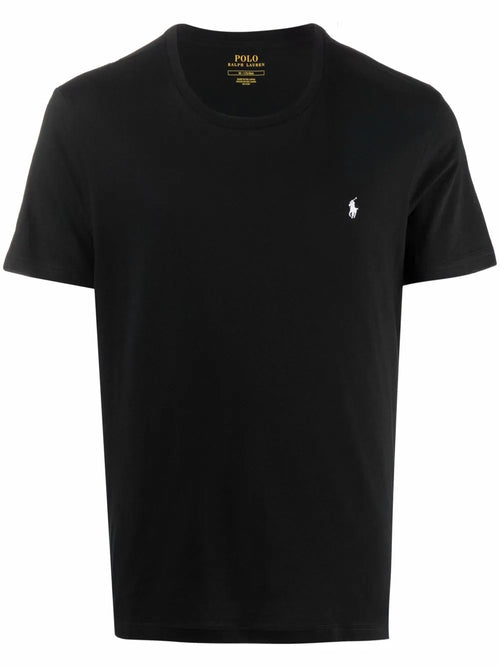 Camiseta de algodão bordada Polo Pony