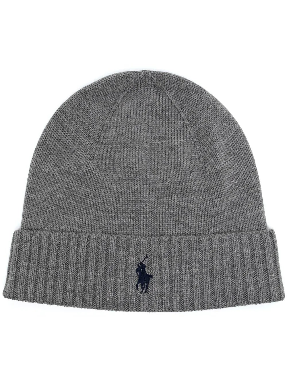 gorro canelado com logotipo bordado