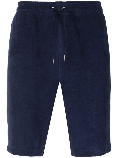 Shorts Terry com cordão na cintura