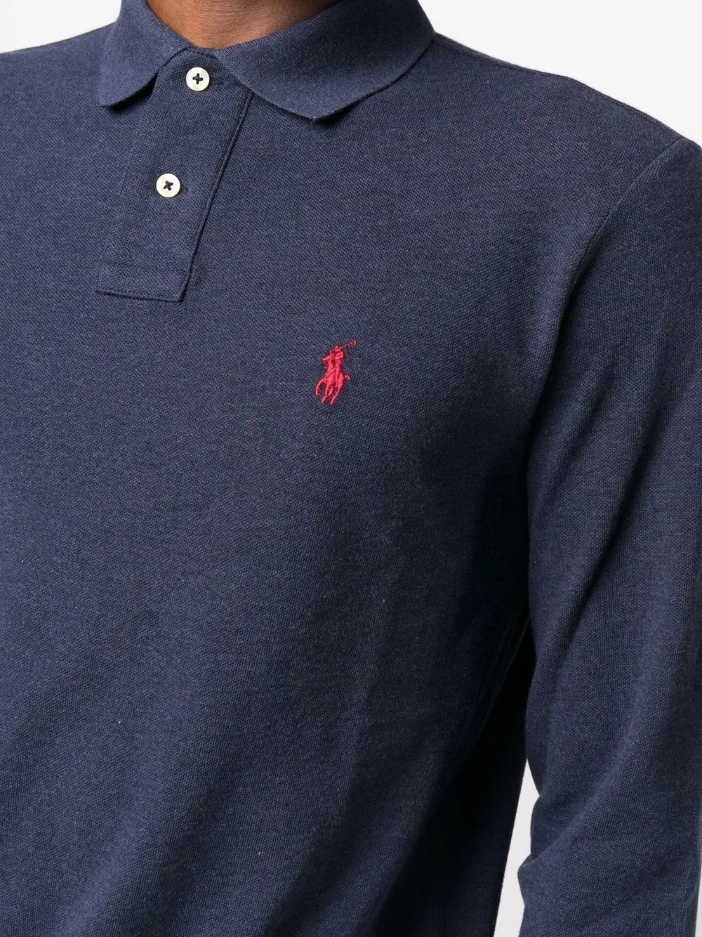 Camisa polo de manga comprida Polo Pony