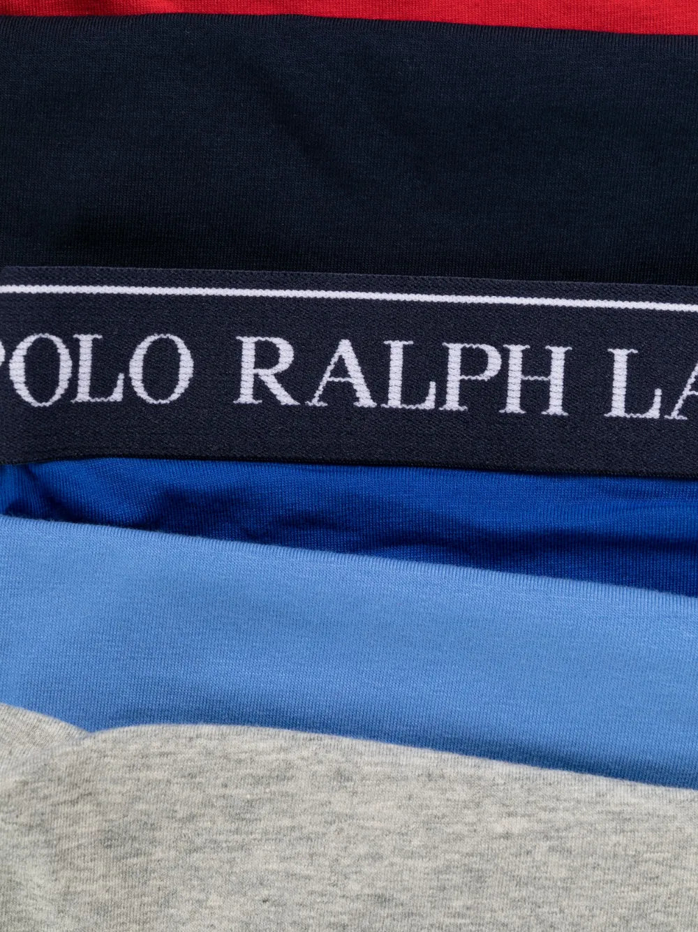 Pacote com 5 shorts boxer com estampa de logotipo