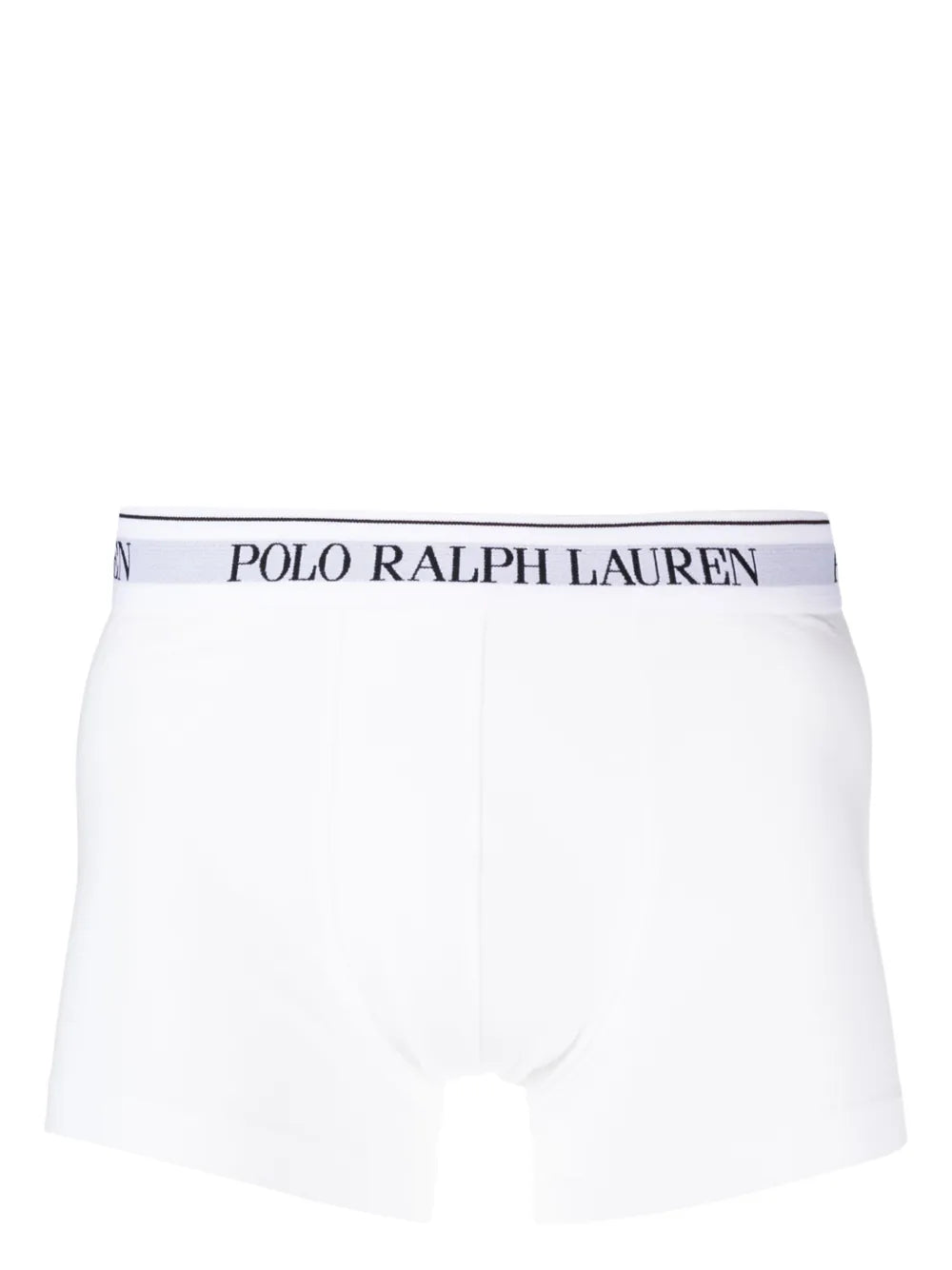 calcinhas de algodão com cós com logotipo (conjunto de três)