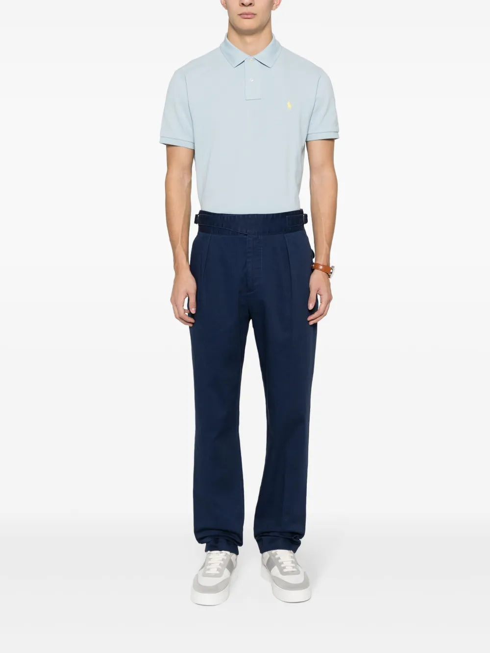 Camisa polo bordada com pônei Polo
