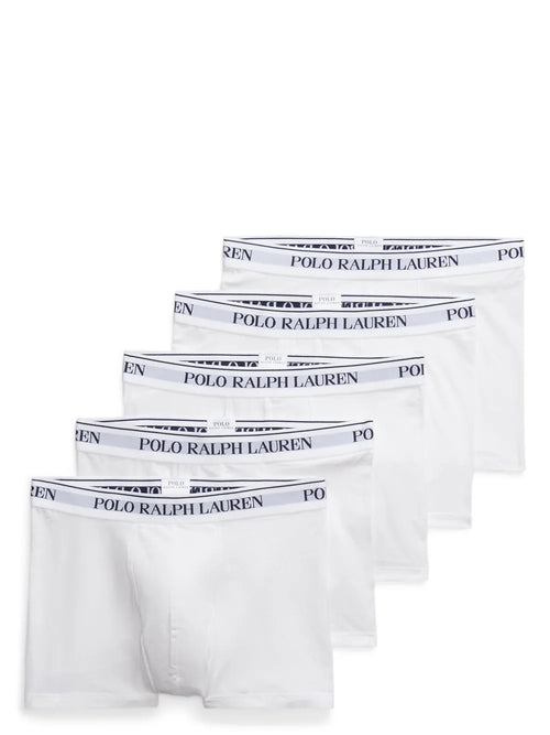 boxers com logotipo (conjunto de cinco)