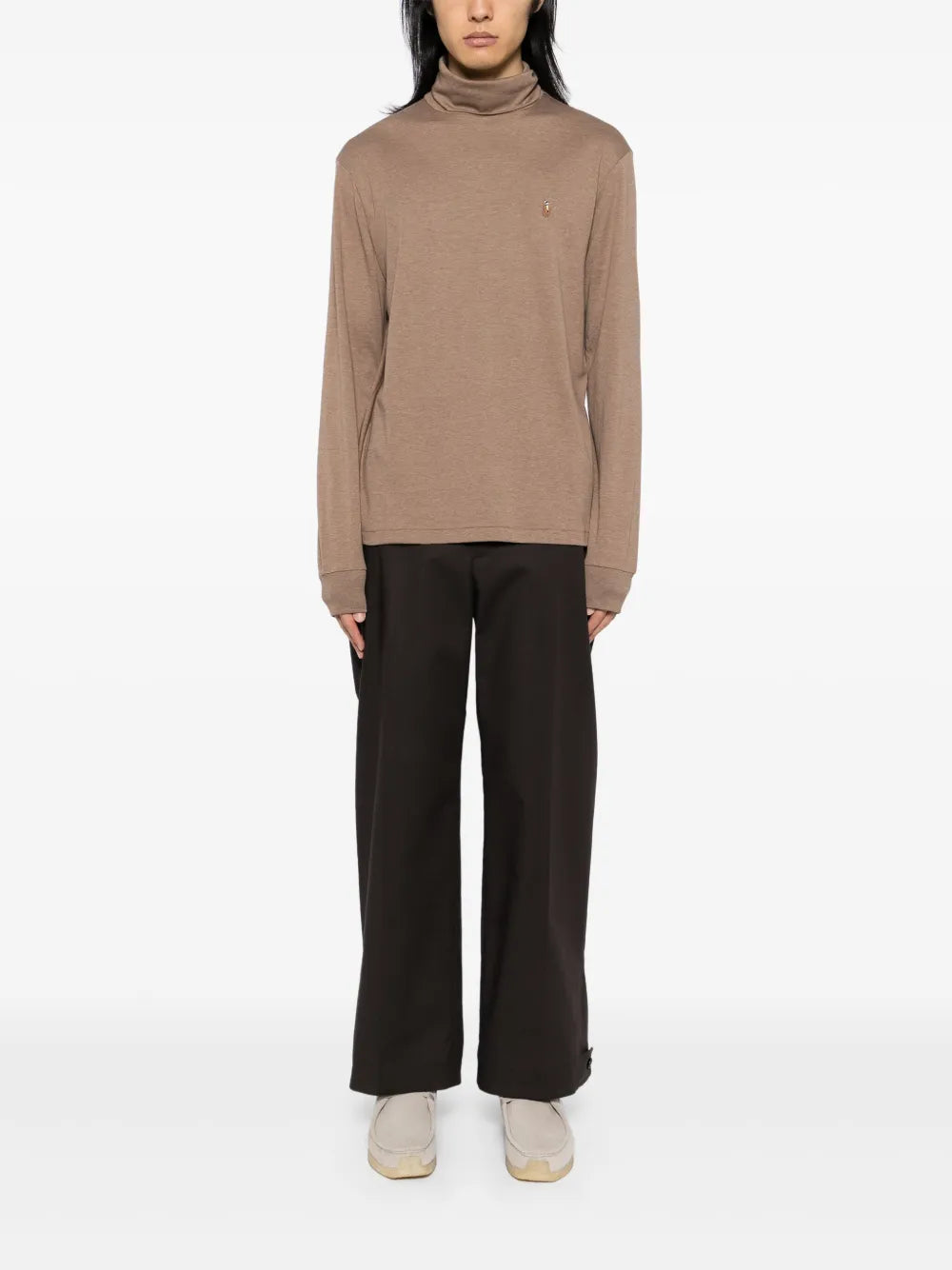 blusa de gola alta