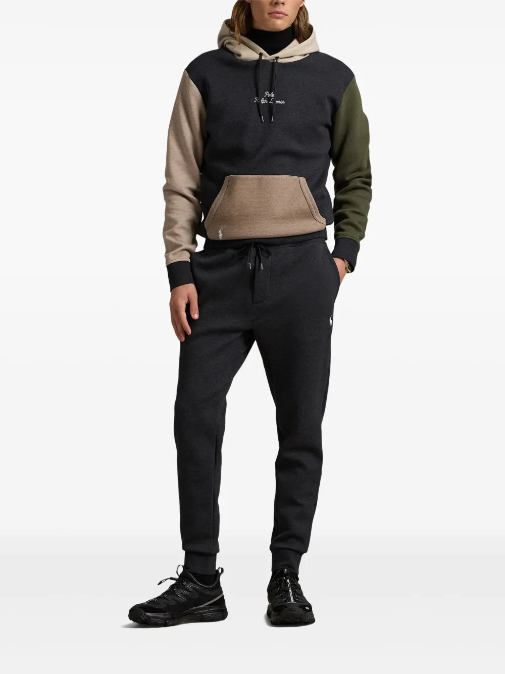 Calça esportiva bordada Polo Pony
