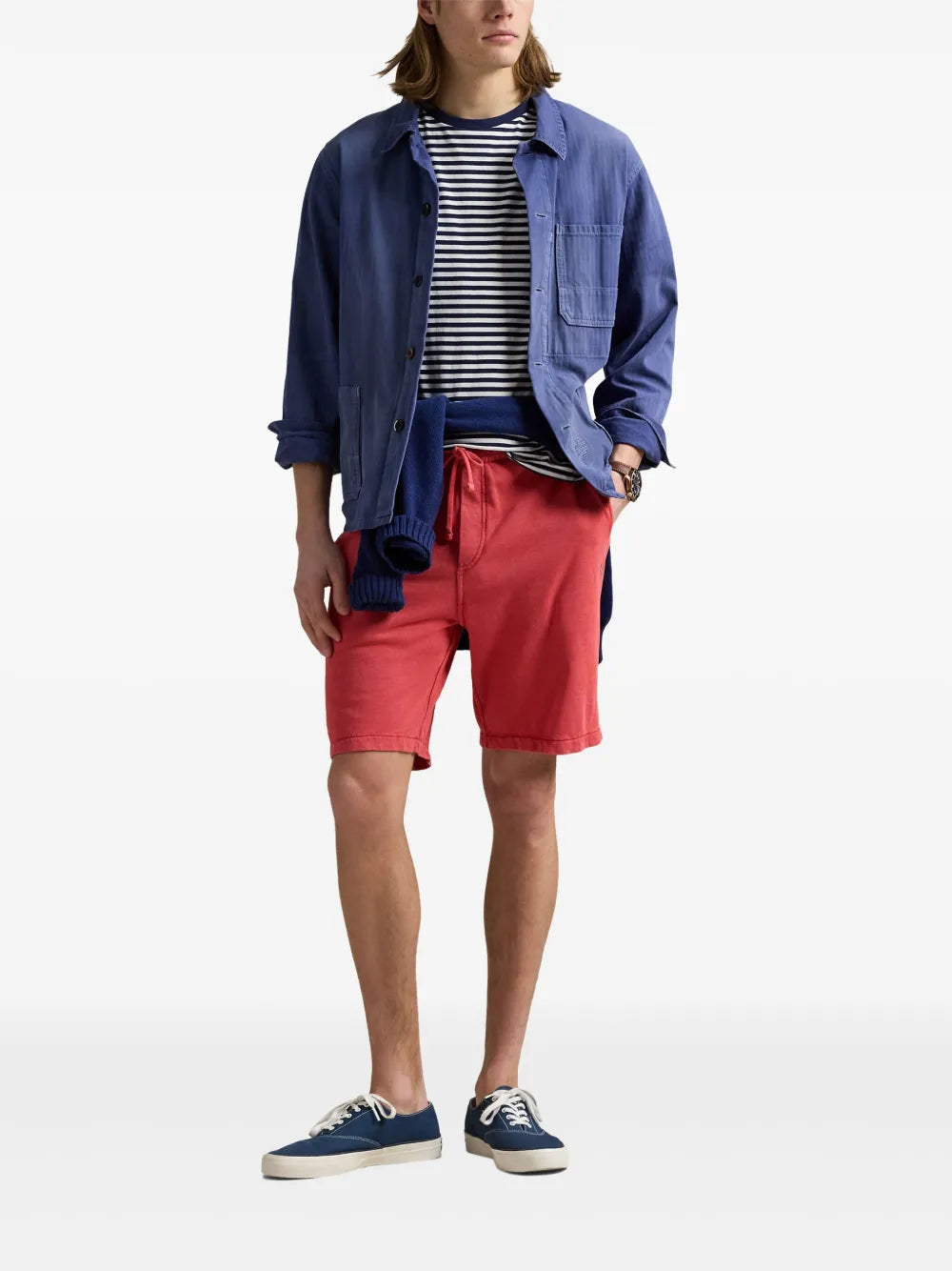shorts de algodão