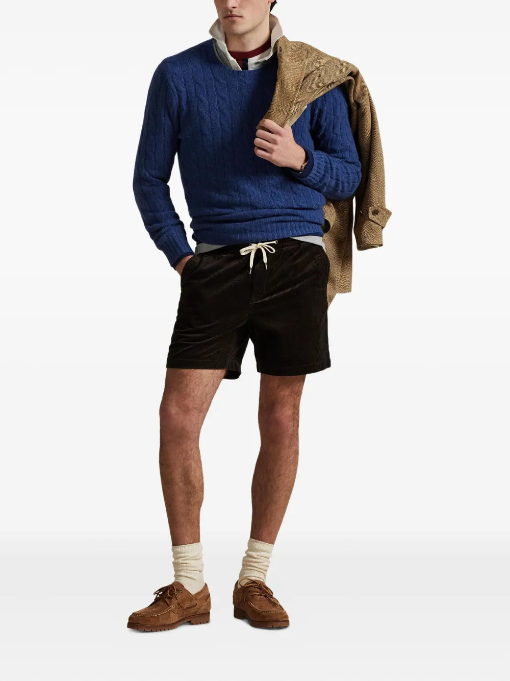shorts de algodão