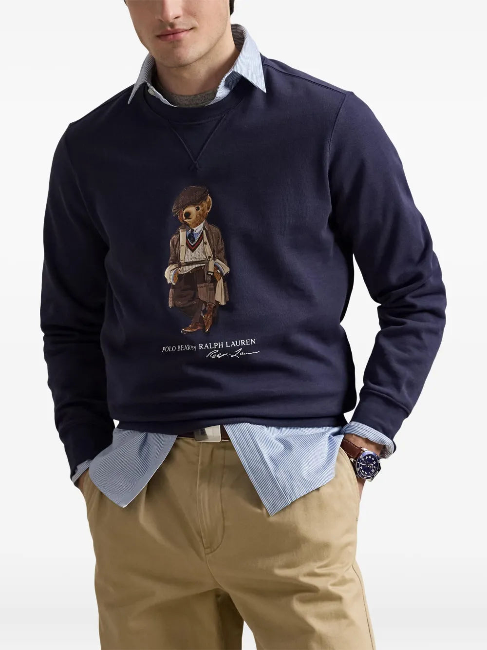 Moletom com estampa de urso Polo