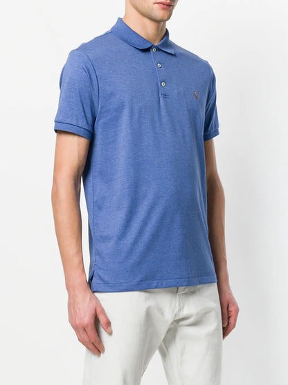 camisa polo com logotipo