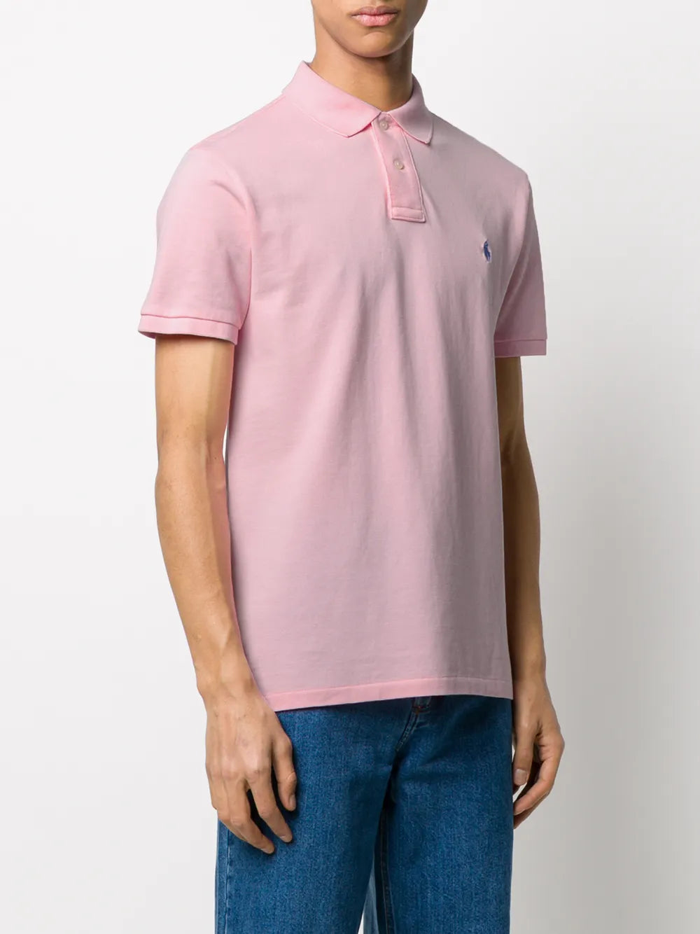 camisa polo de manga curta