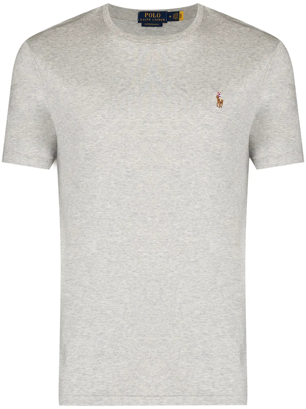 camiseta com logotipo bordado