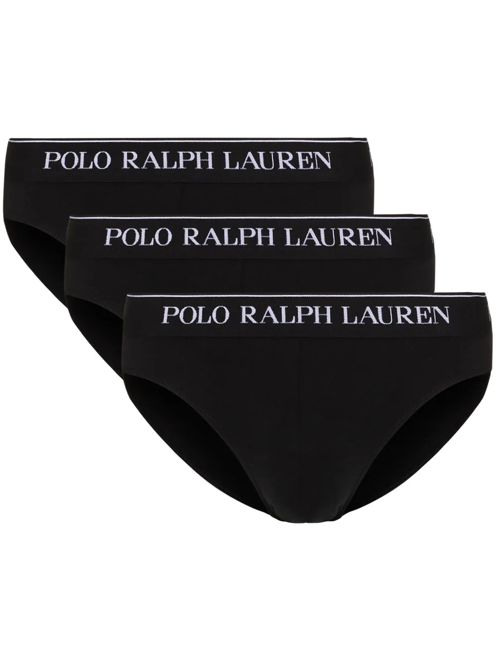 pacote com 3 cuecas com cós com logotipo