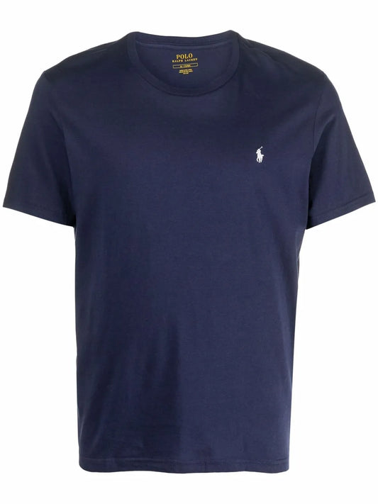 Camiseta de algodão bordada Polo Pony
