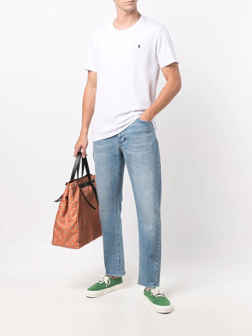 Camiseta de gola redonda Polo Pony (pacote com três)