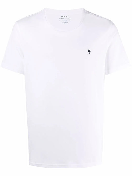 Camiseta de algodão bordada Polo Pony