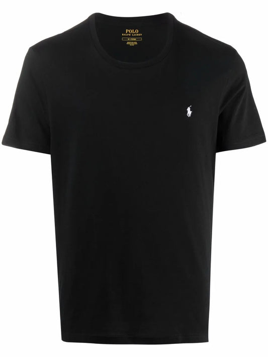 Camiseta de algodão bordada Polo Pony