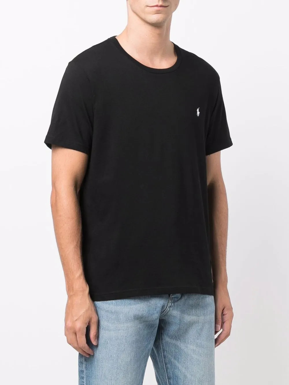 Camiseta de algodão bordada Polo Pony