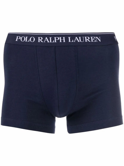 cuecas boxer com cós de logotipo