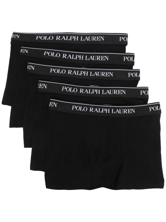 boxers com logo na cintura (conjunto de cinco)