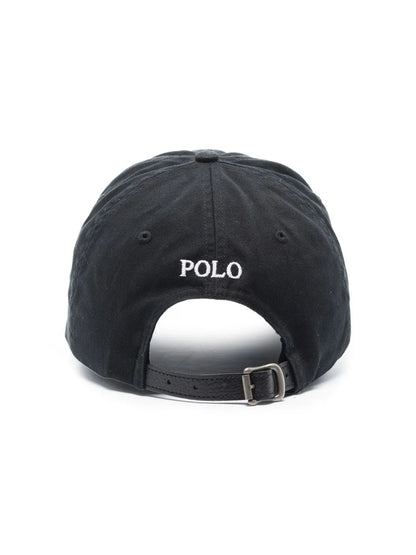 Boné de algodão bordado Polo Pony