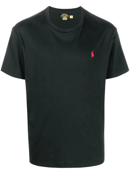 Camiseta de manga curta bordada Polo Pony