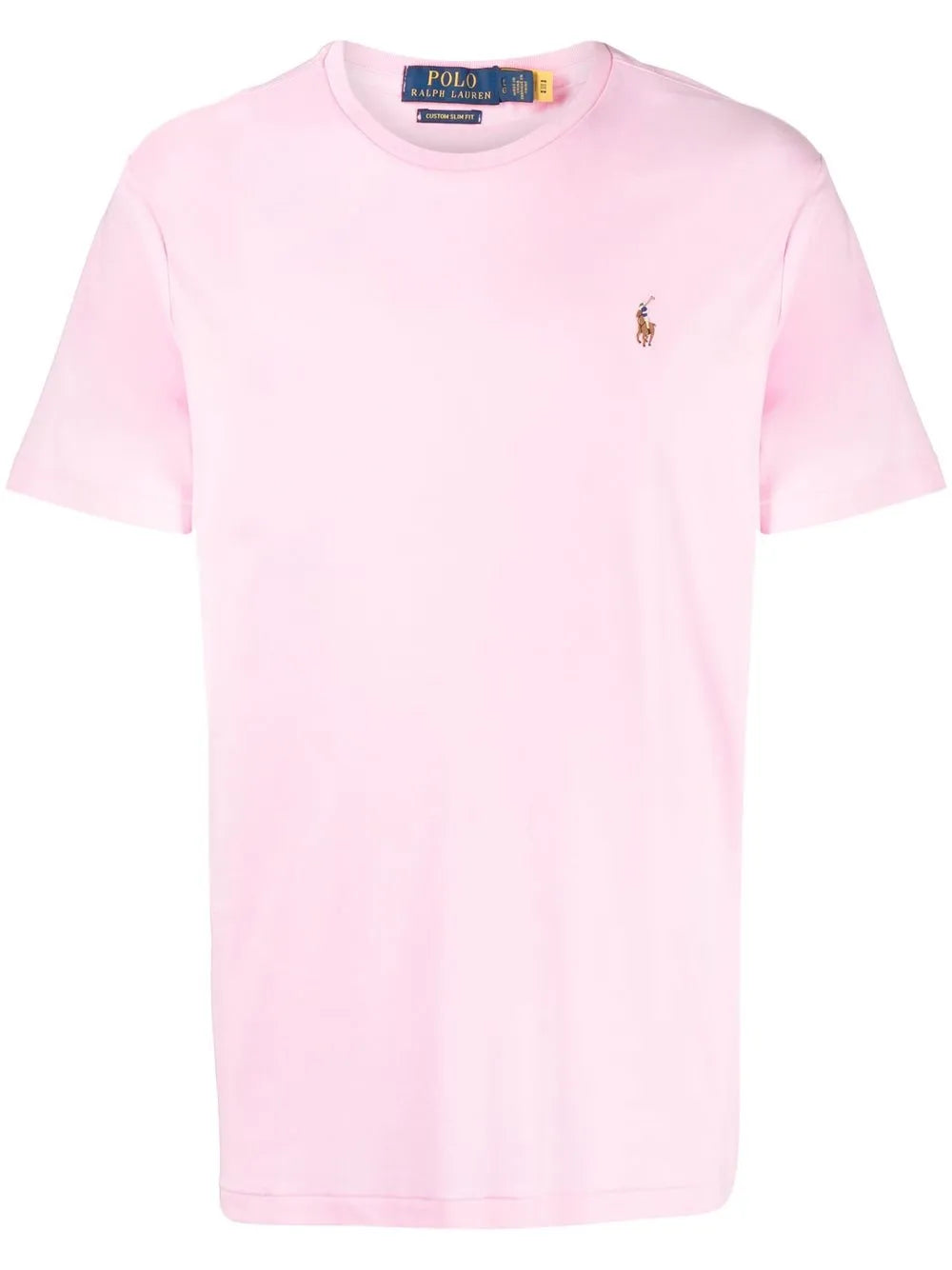 camiseta de manga curta com estampa de logotipo