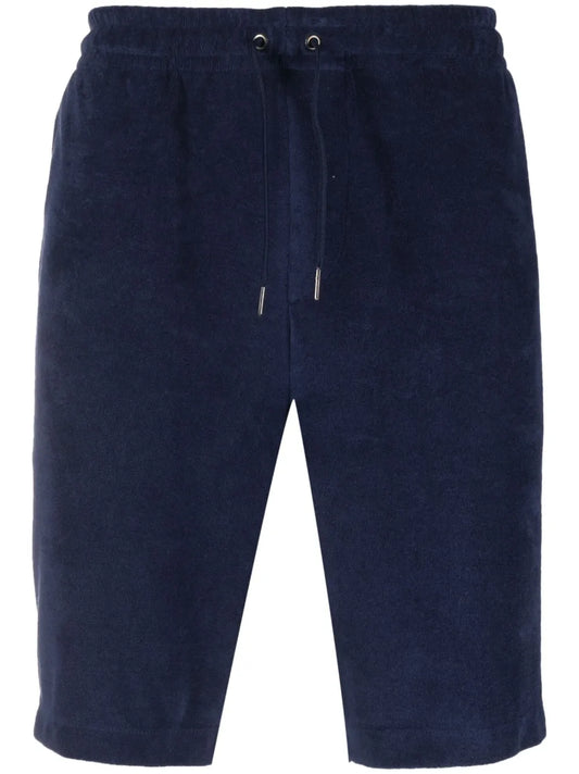 Shorts Terry com cordão na cintura