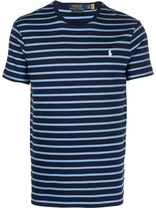 Camiseta listrada de manga curta