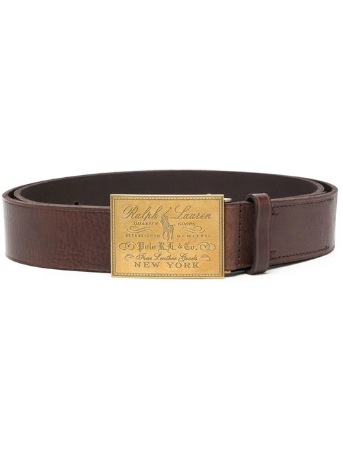 Cinto de couro Polo Heritage