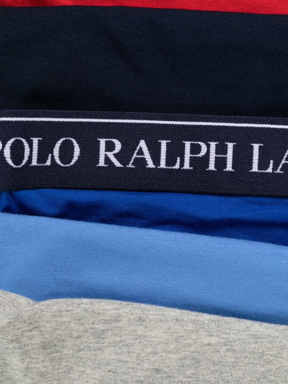 Pacote com 5 shorts boxer com estampa de logotipo