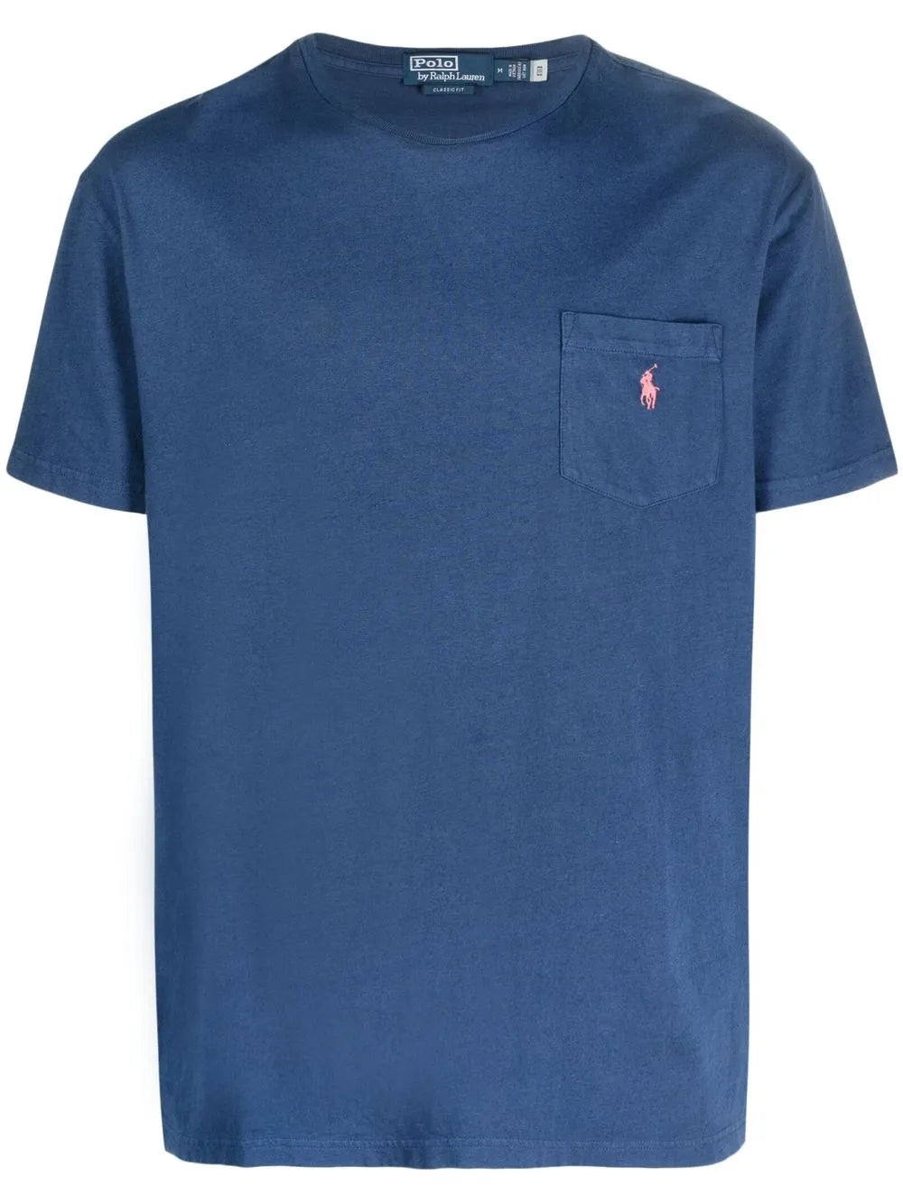 Camiseta com bolso no peito 'Polo Pony'