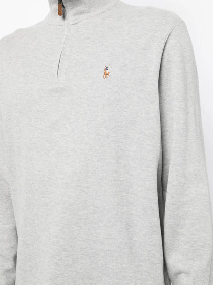 Moletom de algodão com estampa de pônei Polo