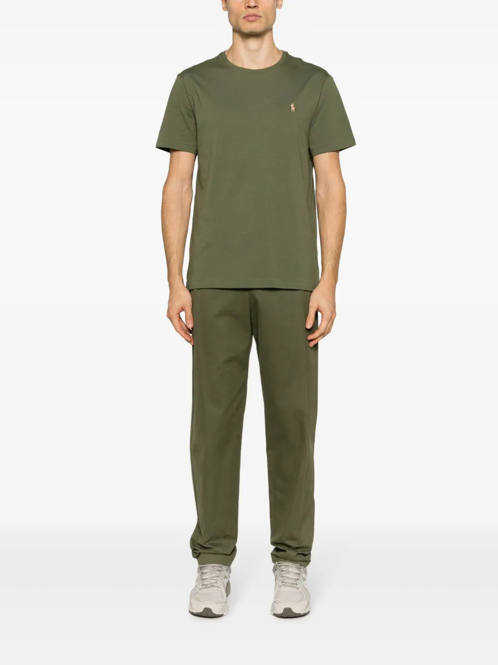 Camiseta de algodão bordada Polo Pony