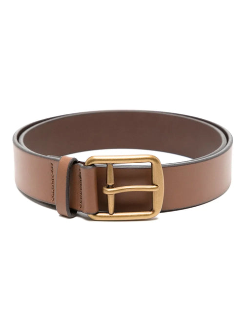 Cinto de fivela de couro Saddler