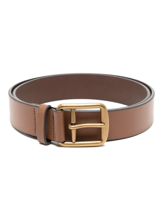 Cinto de fivela de couro Saddler