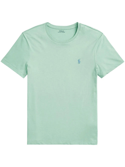 Camiseta de algodão bordada Polo Pony