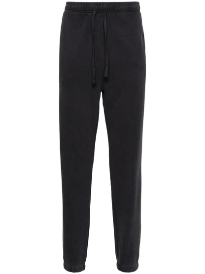 Calça esportiva de algodão com bordado de pônei