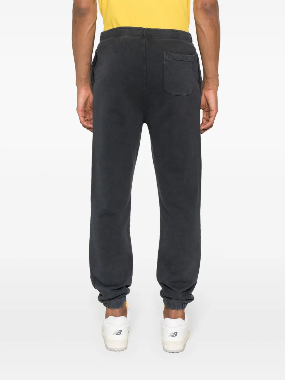 Calça esportiva de algodão com bordado de pônei
