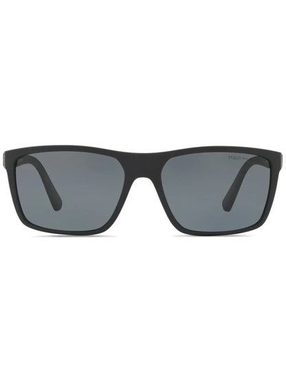 Óculos de sol com armação retangular PH4133