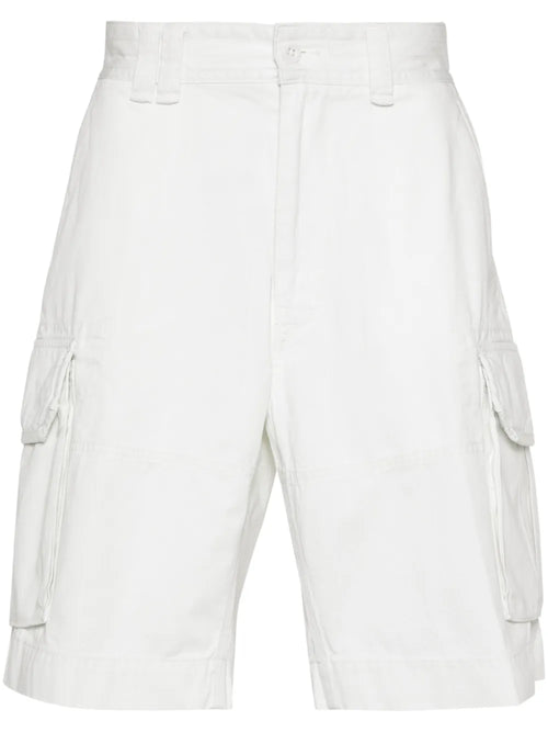 shorts cargo com patch de logotipo