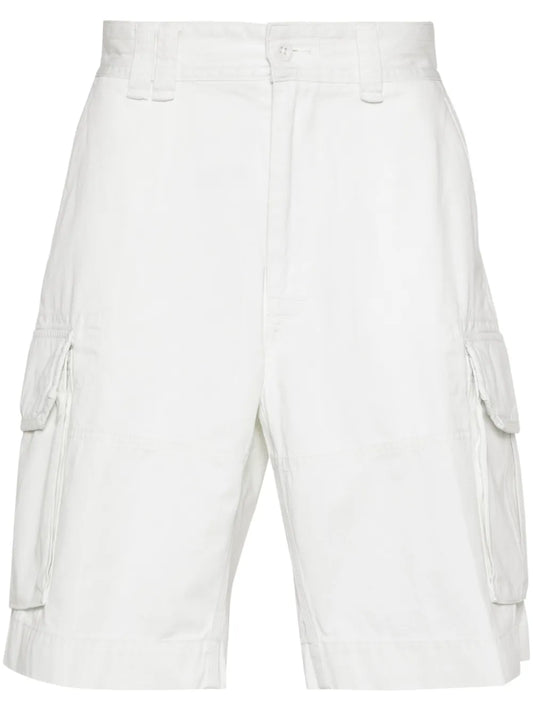 shorts cargo com patch de logotipo