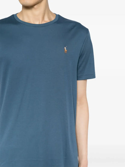 camiseta de algodão de manga curta