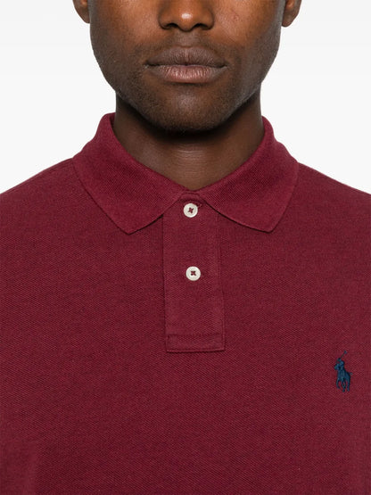 Camisa polo bordada com pônei Polo