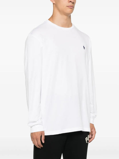 Camiseta Polo com motivo de pônei