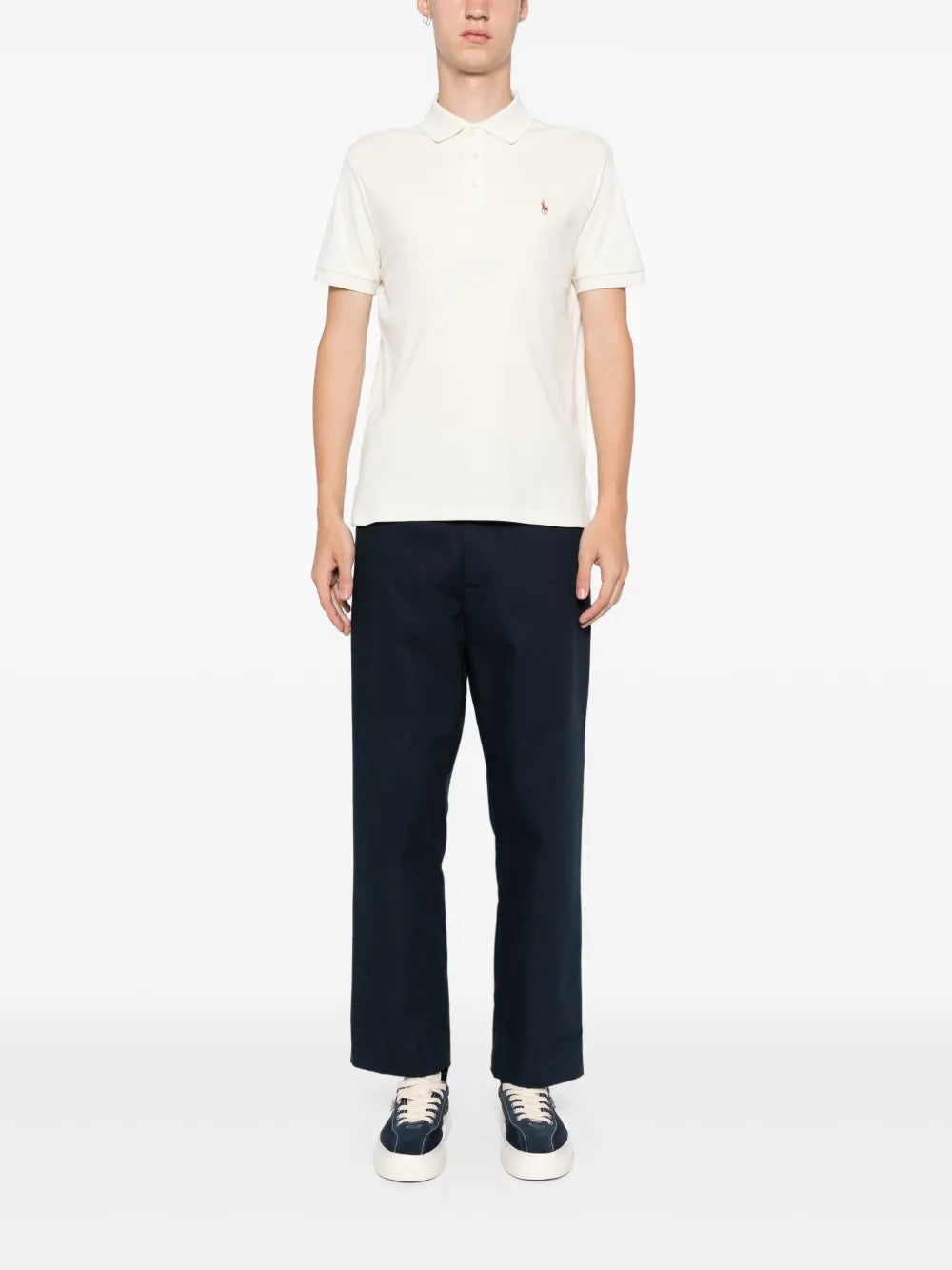 camisa polo clássica slim fit
