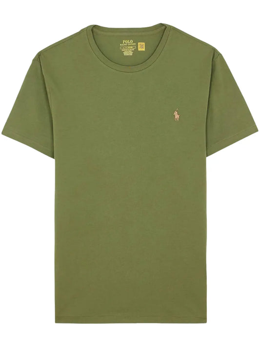 camiseta de gola redonda
