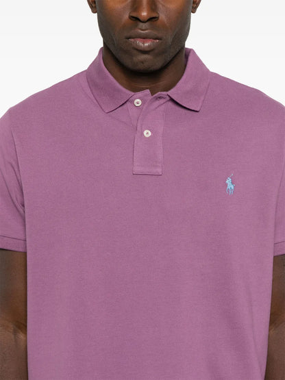Camisa polo bordada com pônei Polo