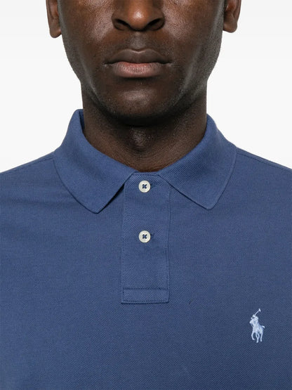 Camisa polo bordada com pônei Polo