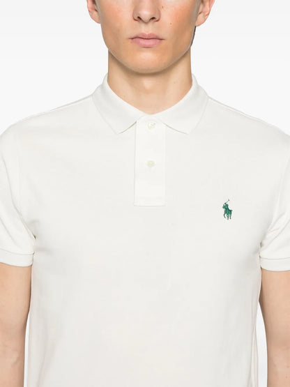 Camisa polo bordada com pônei Polo